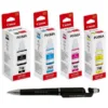 Canon GI-790 Black Cyan Yellow Magenta Ink Bottle GI 790 : Genuine (Set of 4)