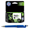HP 960XL High Yield Black Original Ink Cartridge CZ666AA