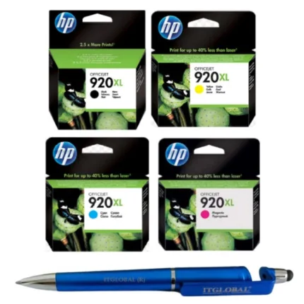 HP 920XL High Yield Black / Cyan / Yellow / Magenta Original Ink Cartridge (Set of 4) B/C/Y/M