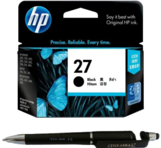 HP 27 Black Original Ink Cartridge C8727AA