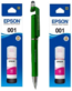 Epson T 001 Magenta Original Ink Bottle (Set of 2) C13T03Y300 Genuine T-001