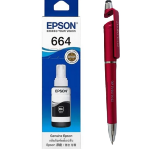 Epson T6641 Black Original Ink Bottle (C13T664100) Genuine T-6641 T664