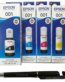 Epson T 001 B/C/Y/M Original Ink Bottle (Set of 4) C13T03Y100 200 300 400 Genuine T-001