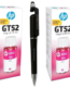 HP GT52 Magenta Original Ink Bottle (Set of 2) 70ML Each : Genuine GT-52 Magenta