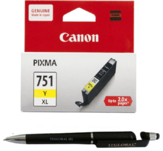 Canon CLI-751XL Yellow Ink Cartridge 751 XL