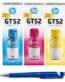 HP GT52 Cyan Yellow Magenta Original Ink Bottle (Set of 3) 70ML Each C/Y/M : Genuine
