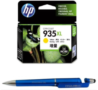 HP 935XL High Yield Yellow Original Ink Cartridge C2P26ZZY 26Y 935XL Yellow