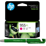HP 955XL High Yield Magenta Original Ink Cartridge L0S66AA L0S66M 955XL Magenta Genuine