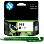 HP 955XL High Yield Black Original Ink Cartridge L0S72A 955XL Black Genuine