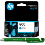HP 955 Cyan Original Ink Cartridge L0S51AA Genuine