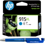 HP 915XL High Yield Cyan Original Ink Cartridge 3YM19AA 915XL Cyan Genuine