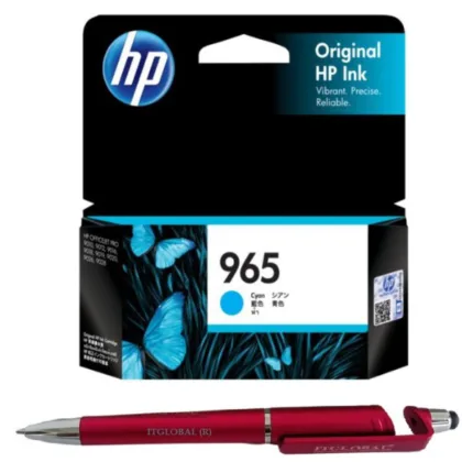 HP 965 Cyan Original Ink Cartridge 3JA77AA