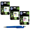 HP 920XL High Yield Cyan / Yellow / Magenta Original Ink Cartridge (Set of 3) C/Y/M