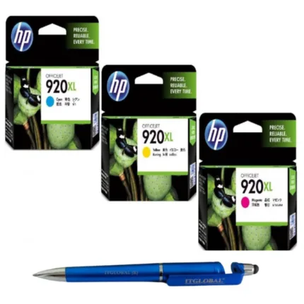 HP 920XL High Yield Cyan / Yellow / Magenta Original Ink Cartridge (Set of 3) C/Y/M