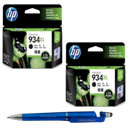 HP 934XL High Yield Black Original Ink Cartridge (Set of 2) C2P23ZZ