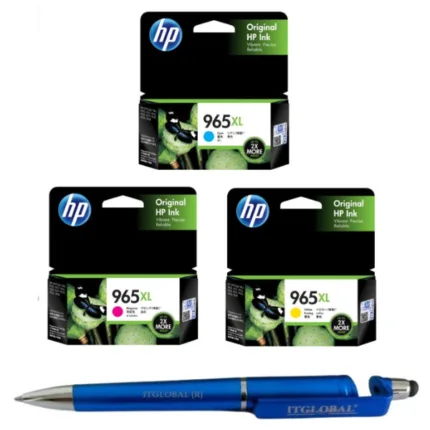 HP 965XL High Yield Cyan Yellow Magenta Original Ink Cartridge (Set of 3) C/Y/M