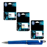 HP 955 Cyan Yellow Magenta Original Ink Cartridge (Set of 3) C/Y/M