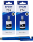Epson T7741 Black ink Bottle 140ml (C13T774100) Genuine T-7741 T774 (Set of 2)