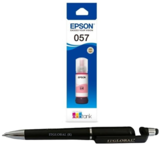 Epson 057 EcoTank Original Light Magenta Ink Bottle 70ml Genuine 057 Light Magenta