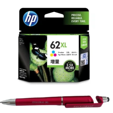 HP 62XL High Yield Tri-color Original Ink Cartridge C2P07AA 62XL Colour