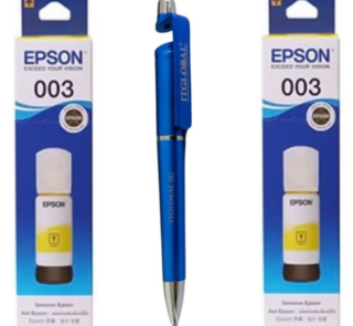 Epson T 003 Yellow Original Ink Bottle (Set of 2) C13T00V400 Genuine T-003