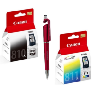 Canon PG 810 & CL 811 Ink Cartridge (Set of 2) 810 Black & 811 Colour