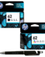 HP 62 Black & Tri-color Original Ink Cartridge 62 Black & Colour