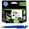 HP 920XL High Yield Black Original Ink Cartridge CD975AA 920XL Black