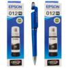 Epson 012 Ecotank Pigment Black Original Ink Bottle (Set of 2) C13T07K198 Genuine 012 Black