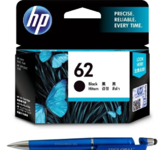 HP 62 Black Original Ink Cartridge C2P04AA