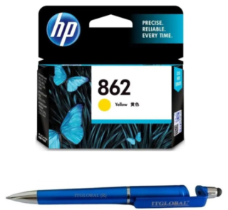 HP 862 Yellow Original Ink Cartridge CB320Y