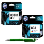 HP 803 Small Black & Tri-color Original Ink Cartridge (Set of 2) F6V23AA F6V20AA 803 Black & Colour