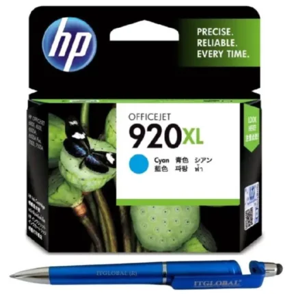 HP 920XL High Yield Cyan Original Ink Cartridge CD972C