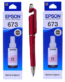 Epson T 6736 Light Magenta Original Ink Bottle (Set of 2) C13T673600 Genuine T-6736 T673