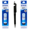 Epson T 001 Cyan Original Ink Bottle (Set of 2) C13T03Y200 Genuine T-001
