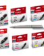 Canon PGI-750XL Twin & CLI-751XL B/C/Y/M Ink Cartridge (Set of 6) PGI 750 XL & CLI 751 XL