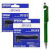 Epson ERC-09B POSC Original Ribbon Cartridge ERC-09 B ERC09 ERC09B (Set of 2)