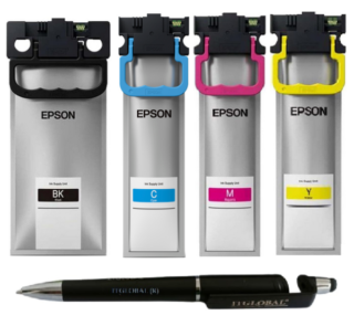 Epson RIPS WF-C5390 WF-C5890 Ink Pack 4 Colors (Set of 4) B/C/Y/M WF C5390 WF C5890