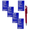 Epson ERC-38B POSC Original Ribbon Cartridge ERC-38 B ERC38 ERC38B (Set of 5) C43S015374