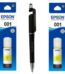 Epson T 001 Yellow Original Ink Bottle (Set of 2) C13T03Y400 Genuine T-001