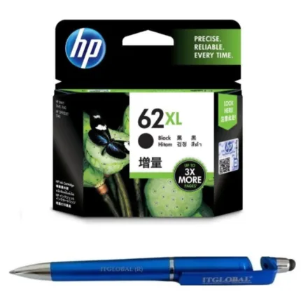 HP 62XL High Yield Black Original Ink Cartridge C2P05AA