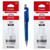 Canon GI-71 Black Ink Bottle GI 71 : Genuine (Set of 2)