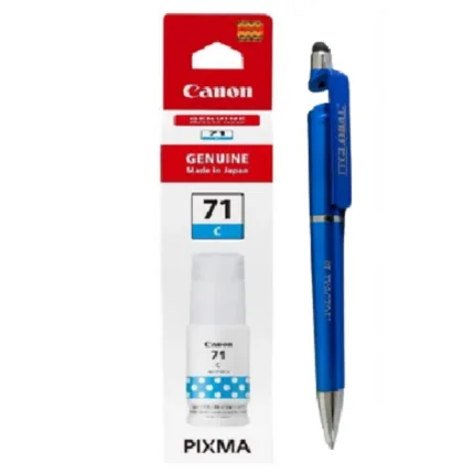 Canon GI-71 Cyan Ink Bottle GI 71 : Genuine