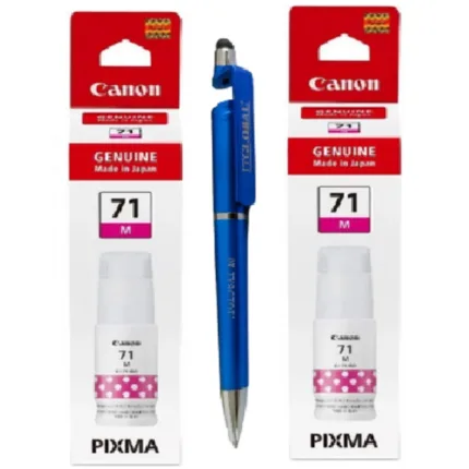 Canon GI-71 Magenta Ink Bottle GI 71 : Genuine (Set of 2)
