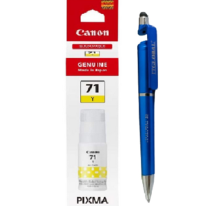 Canon GI-71 Yellow Ink Bottle GI 71 : Genuine