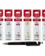 Canon GI-73 Ink Bottles B/C/M/Y/R/G (Set of 6) GI 73 : Genuine