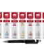Canon GI-73 Ink Bottle Black Twin & C/M/Y/R/G (Set of 7) GI 73 : Genuine