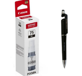 Canon GI-75 Black Ink Bottle GI 75 : Genuine