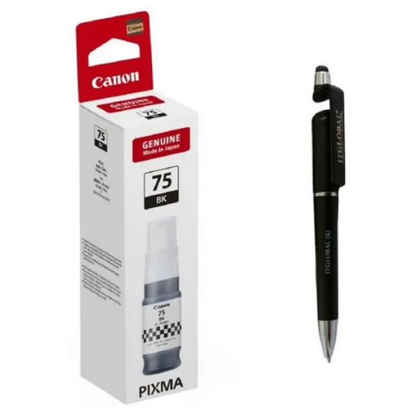 Canon GI-75 Black Ink Bottle GI 75 : Genuine