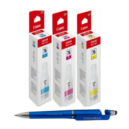 Canon GI-76 Ink Bottle (Set of 3) GI 76 Cyan Yellow Magenta : Genuine